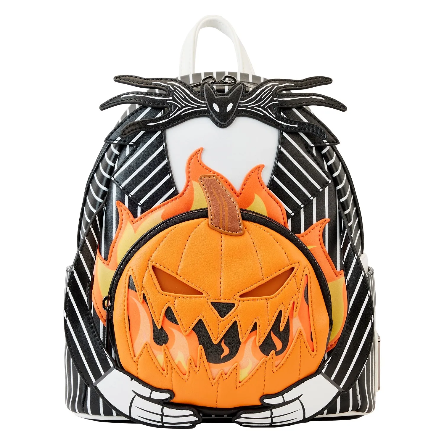 Loungefly x The Nightmare Before Christmas Jack Skellington Pumpkin Head Mini Backpack