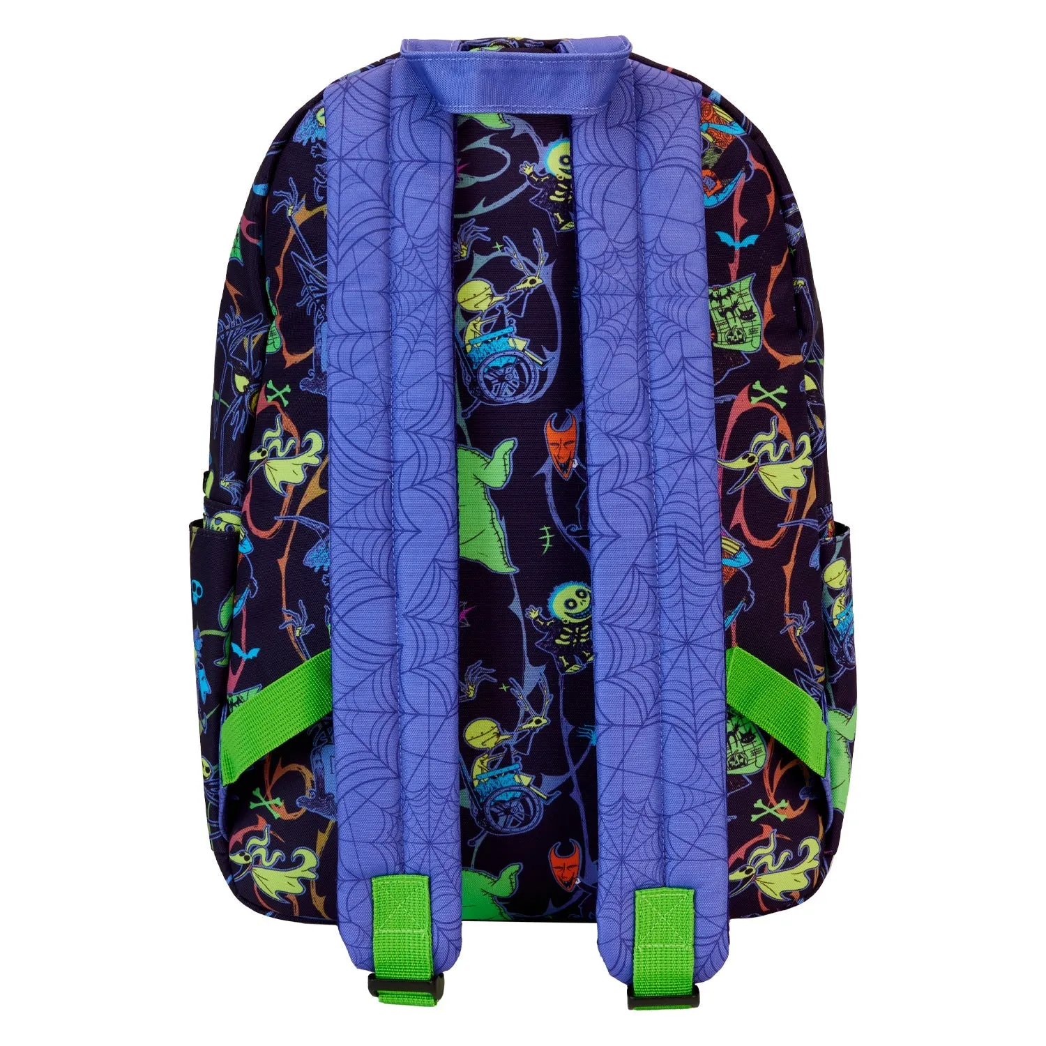 Loungefly x The Nightmare Before Christmas Neon Glow-In-Dark Full-Size Nylon Backpack