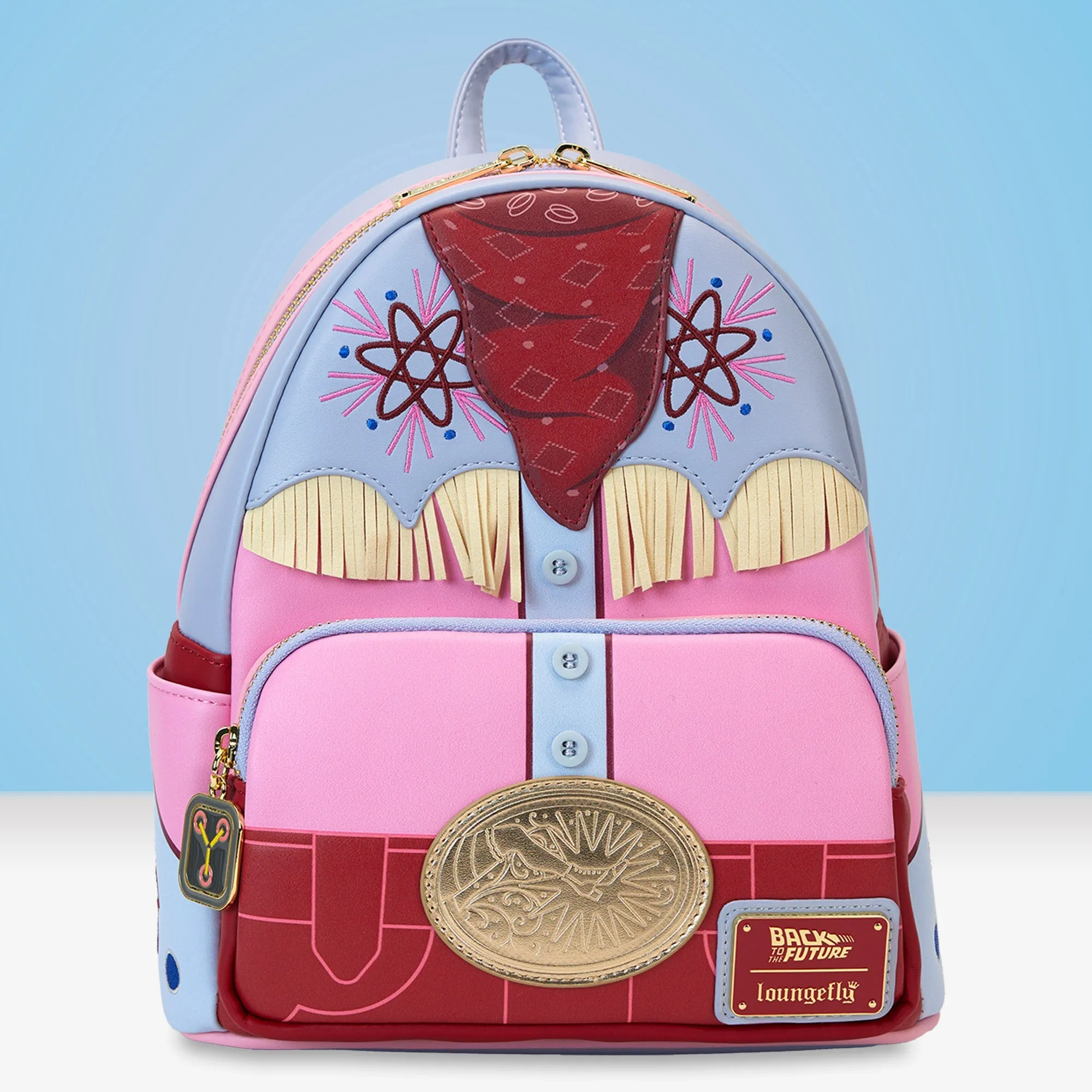 Loungefly x Universal Back to the Future 40th Anniversary Mini Backpack