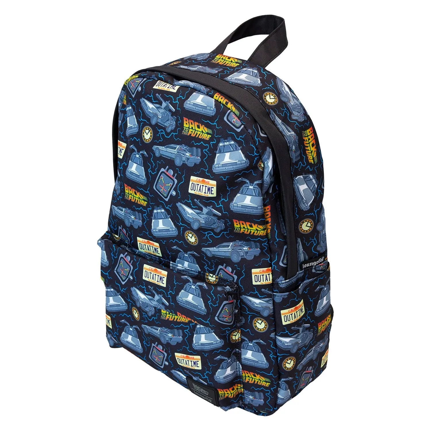 Loungefly x Universal Back to the Future 40th Anniversary Nylon Full-Size Backpack
