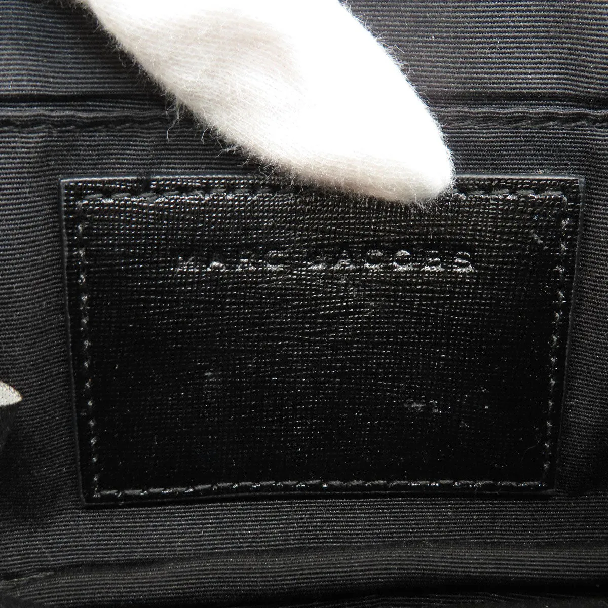 MARC JACOBS Shoulder Bag PVC Red double j snapshot