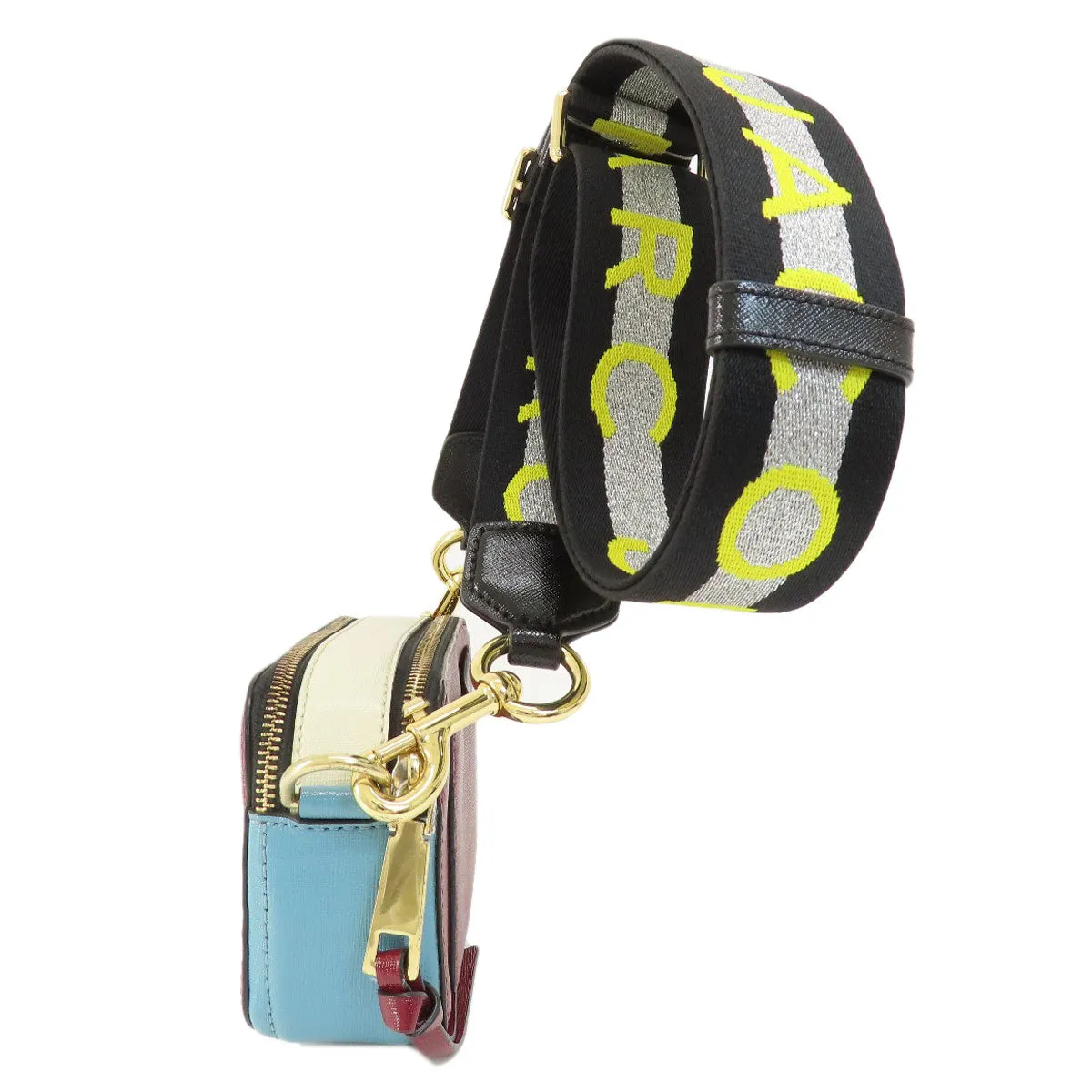 MARC JACOBS Shoulder Bag PVC Red double j snapshot