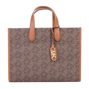 MICHAEL KORS Gigi Large Empire Signature Logo Tote Bag