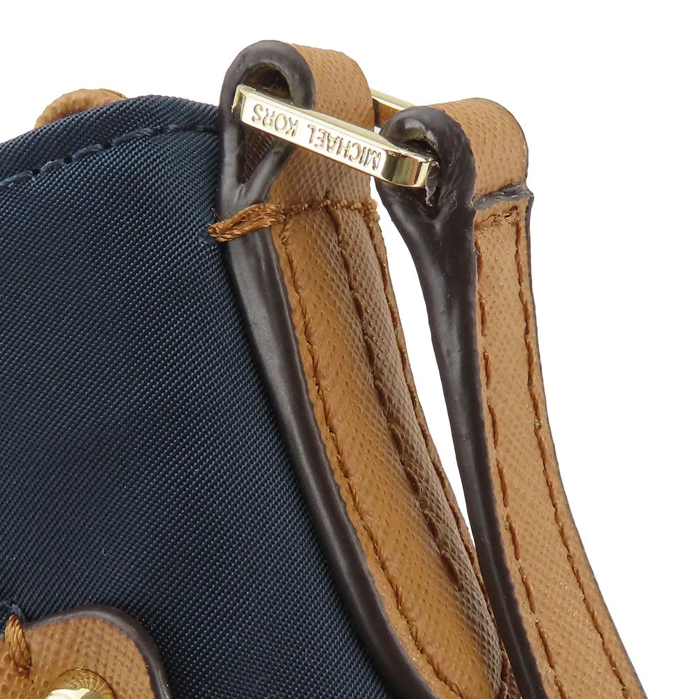 MICHAEL KORS Shoulder Bag 32F7GO2C3C Nylon, Leather Brown Women Used
