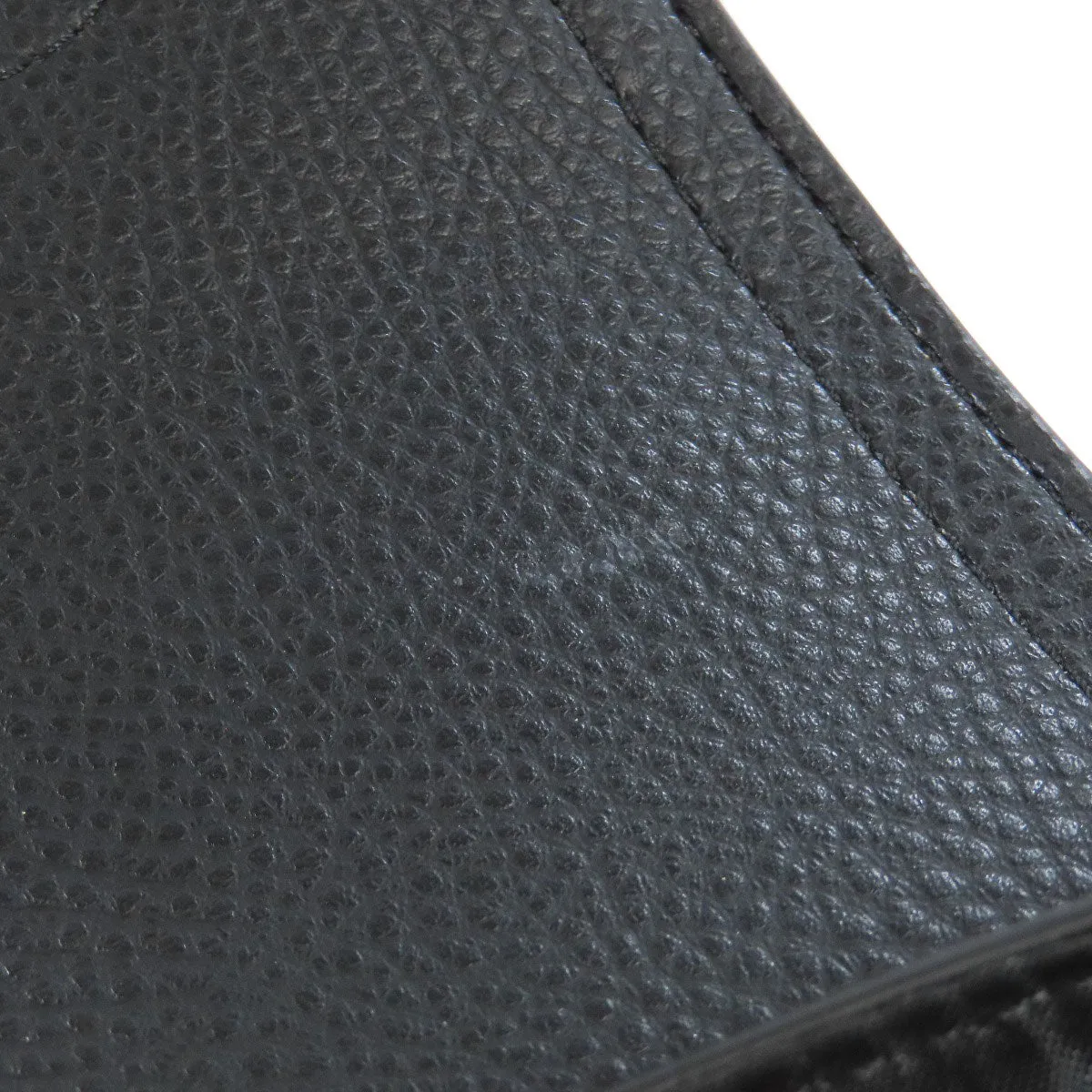 MICHAEL KORS Shoulder Bag leather black logo Women Used