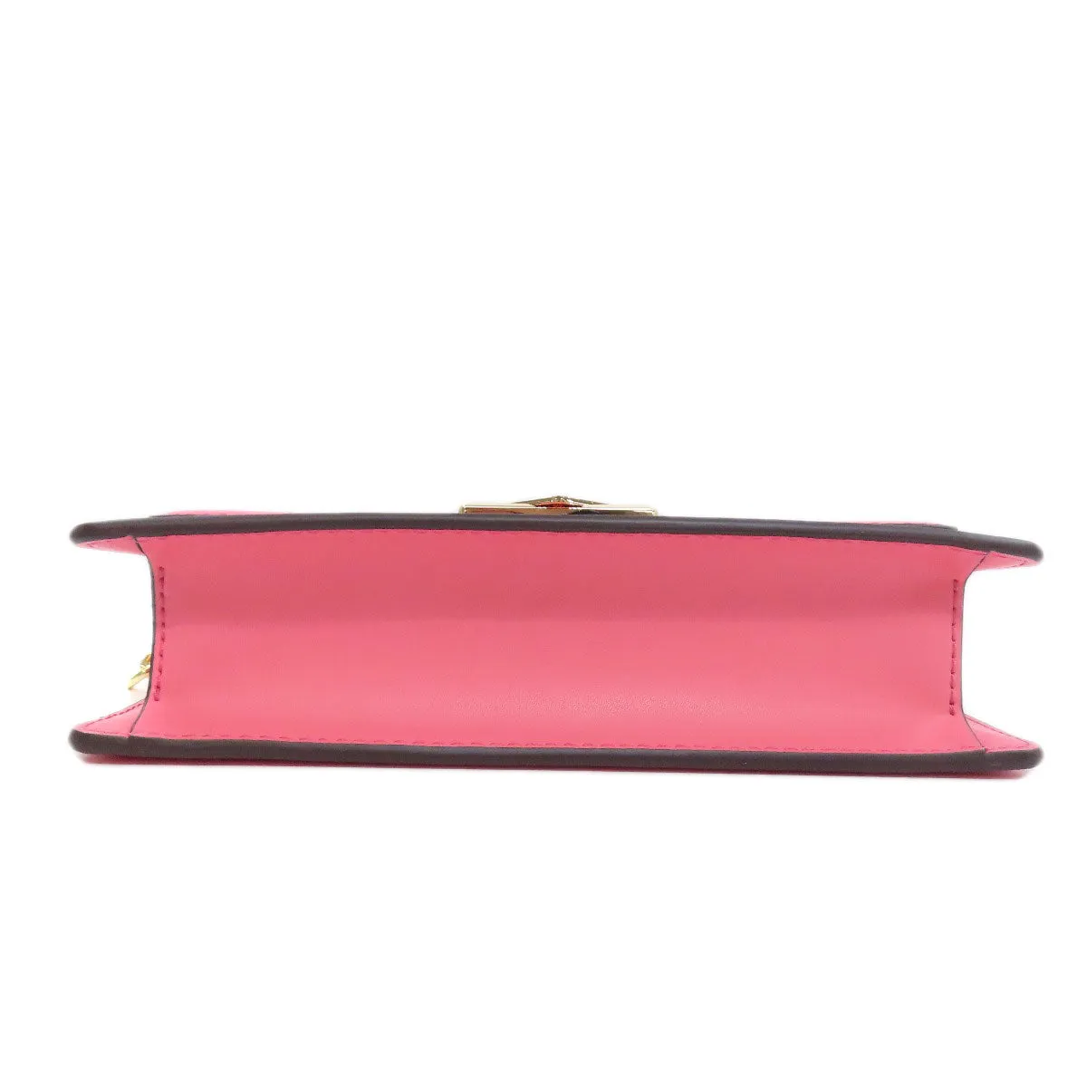 MICHAEL KORS Shoulder Bag leather pink ChainShoulder Women Used