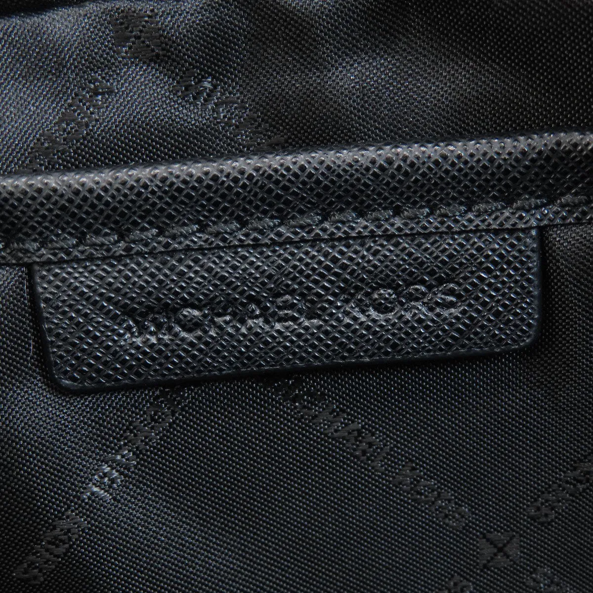 MICHAEL KORS Shoulder Bag PVC black logoMetal Women Used