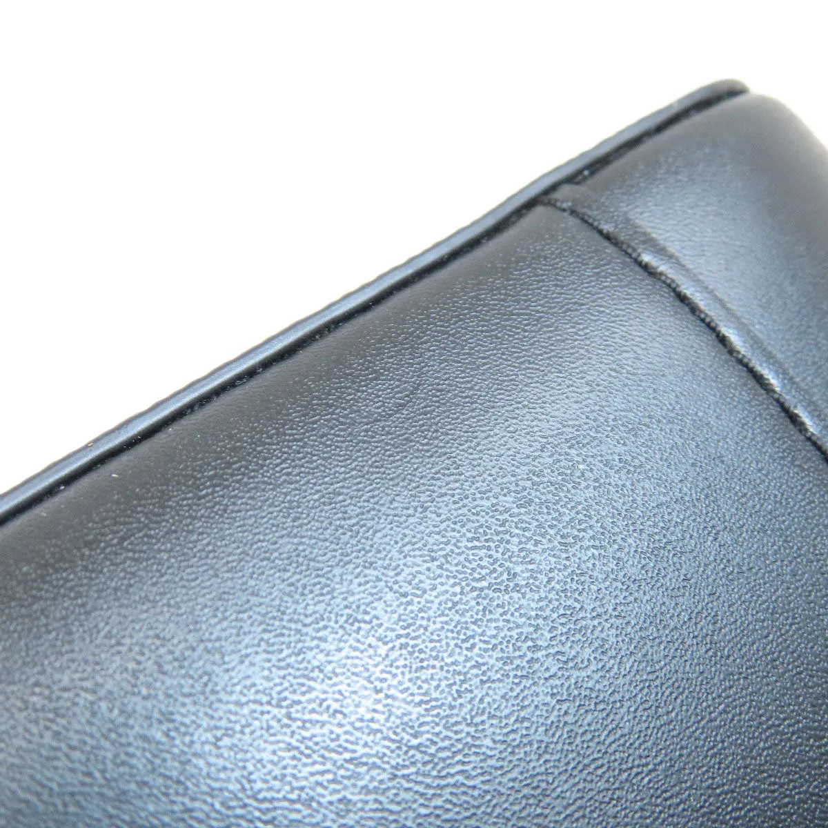 MICHAEL KORS Shoulder Bag PVC black MK signature Women Used