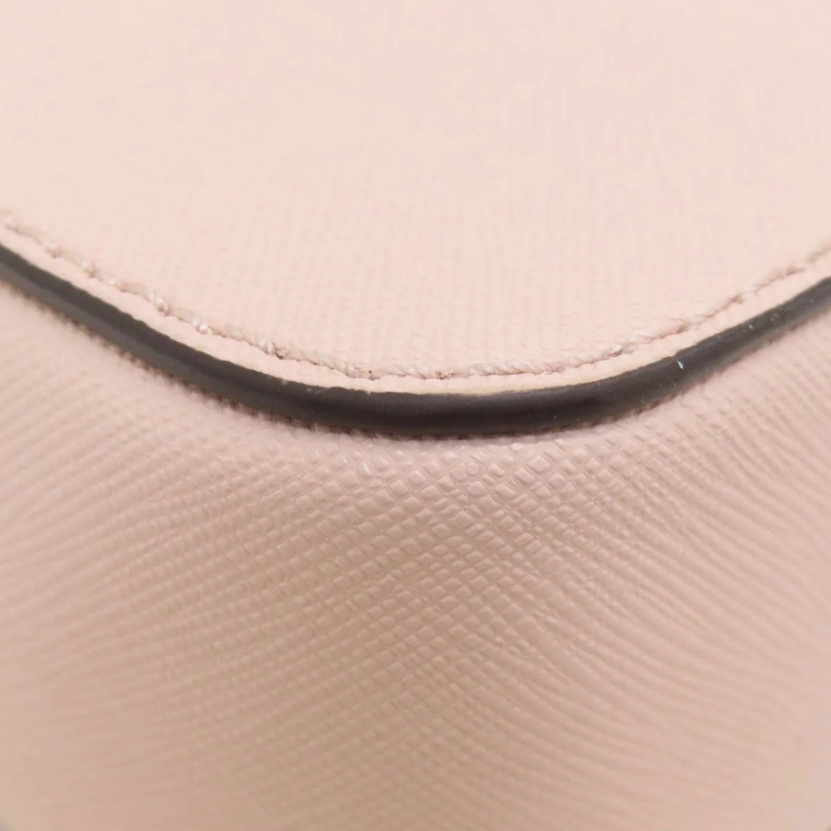 MICHAEL KORS Shoulder Bag PVC pink logo Women Used