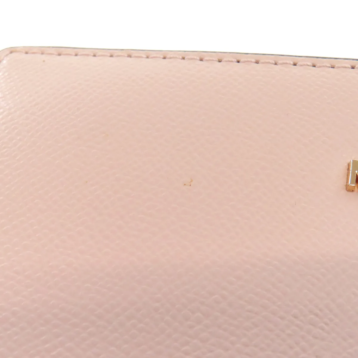 MICHAEL KORS Shoulder Bag PVC pink logo Women Used