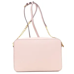 MICHAEL KORS Shoulder Bag PVC pink logo Women Used