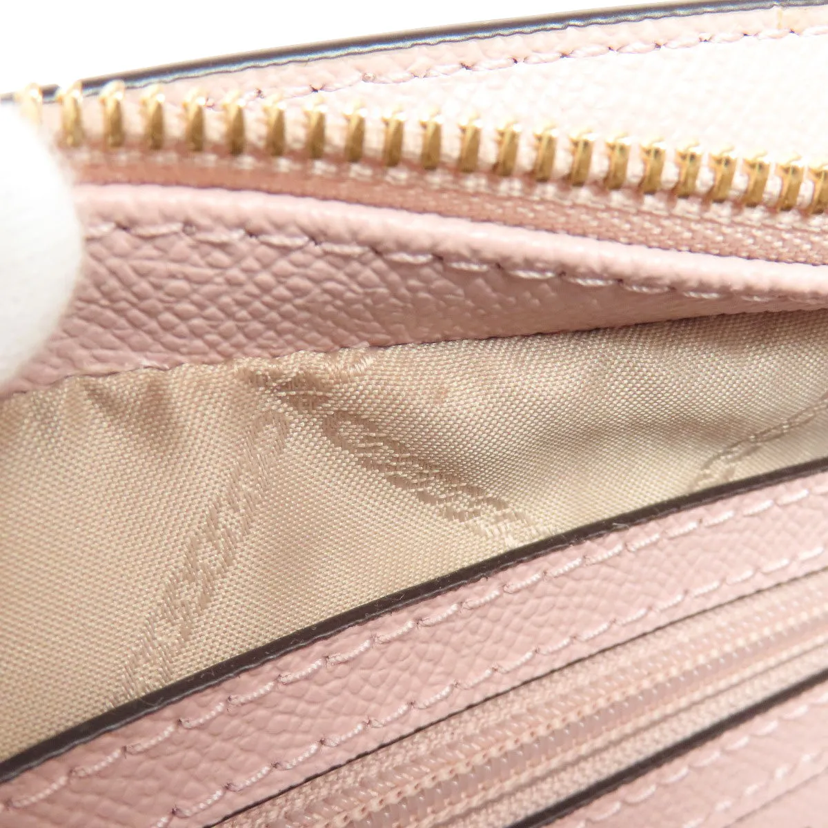 MICHAEL KORS Shoulder Bag PVC pink logo Women Used