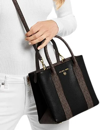 Michael Michael Kors Austin Medium Pebbled Leather Messenger Bag