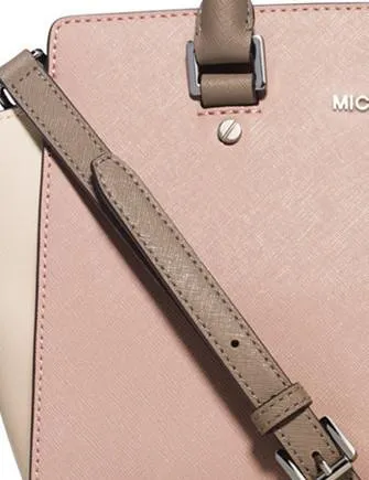 Michael Michael Kors Colorblock Selma Medium Top Zip Satchel