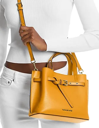 Michael Michael Kors Emilia Small Pebbled Leather Satchel