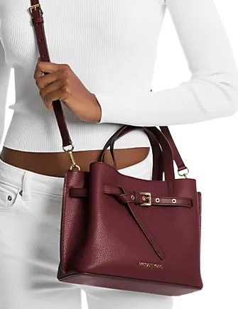 Michael Michael Kors Emilia Small Pebbled Leather Satchel