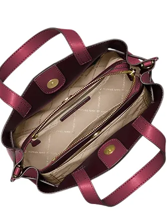 Michael Michael Kors Emilia Small Pebbled Leather Satchel
