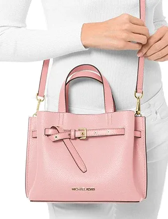 Michael Michael Kors Emilia Small Pebbled Leather Satchel