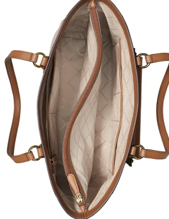 Michael Michael Kors Joey Large Leather Pocket Tote
