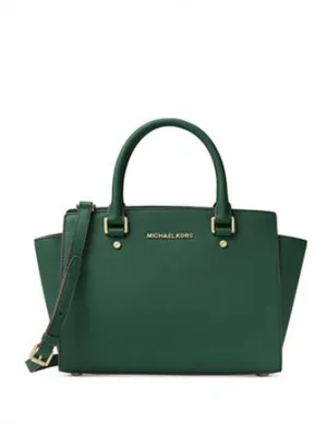 Michael Michael Kors Medium Selma Saffiano Zip Satchel