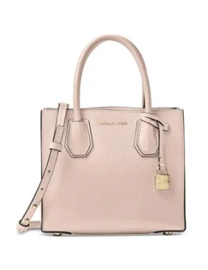Michael Michael Kors Mercer Medium Bonded Leather Crossbody