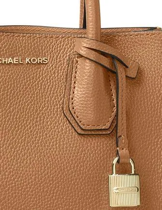Michael Michael Kors Mercer Medium Bonded Leather Crossbody