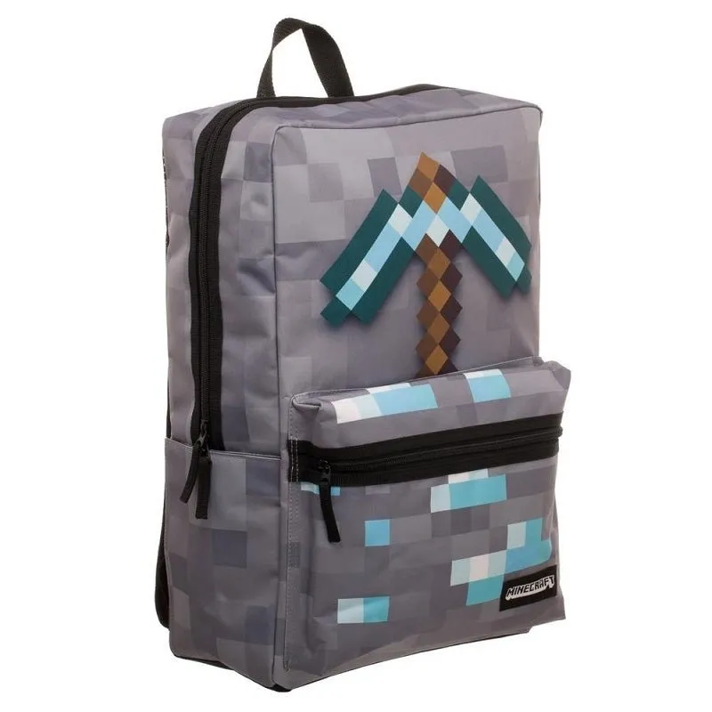 Minecraft Diamond Pickaxe Backpack
