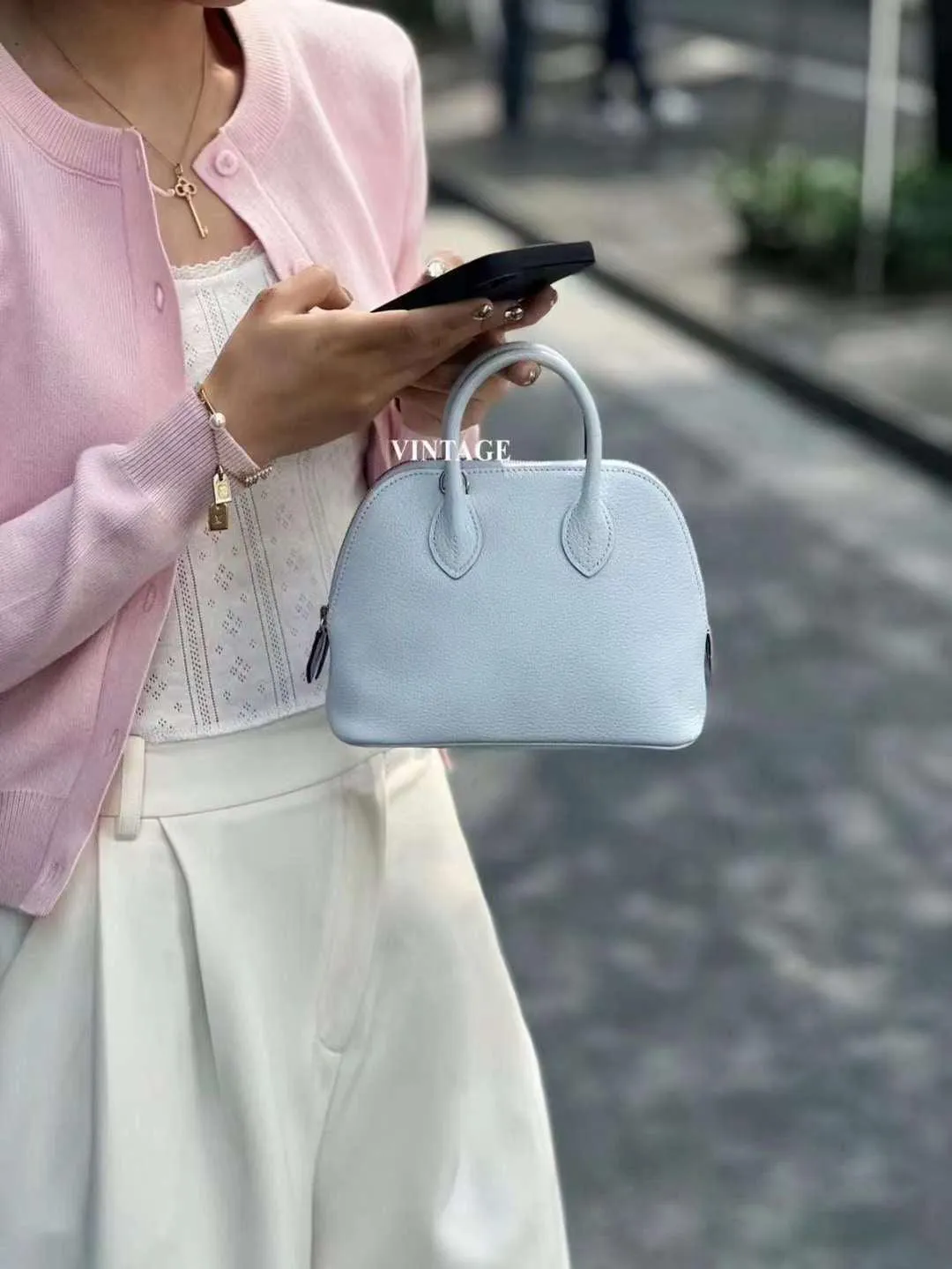 Mini Emma Luxurious Two-way Premium Italian Leather Bag | Handcrafted Full-grain Eve Calf Leather Shoulder Bag