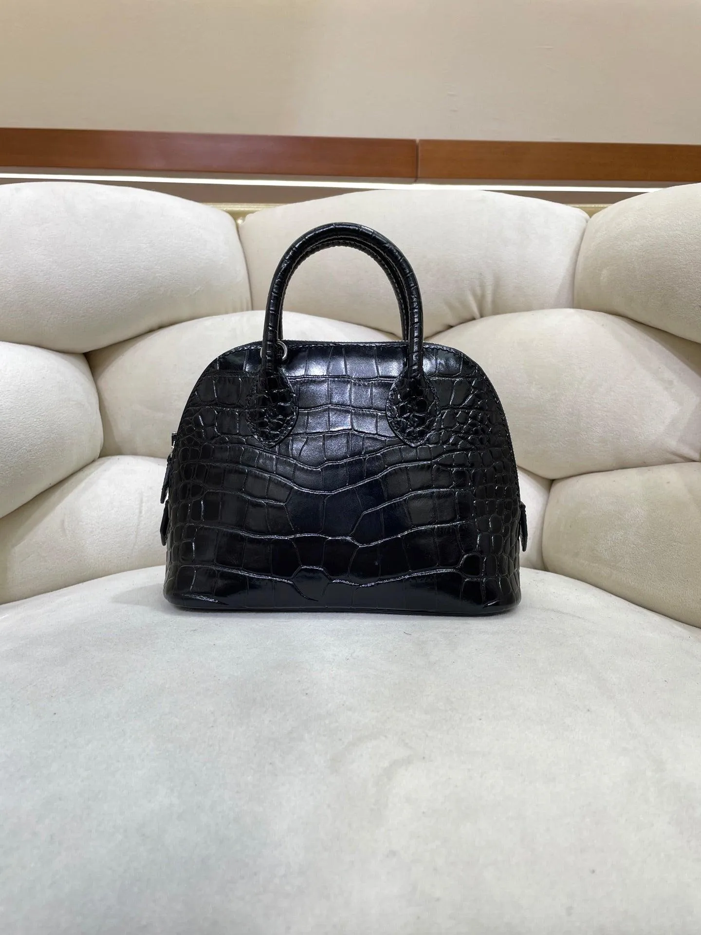 Mini Emma Luxurious Two-way Premium Italian Leather Bag | Handcrafted Full-grain Eve Calf Leather Shoulder Bag