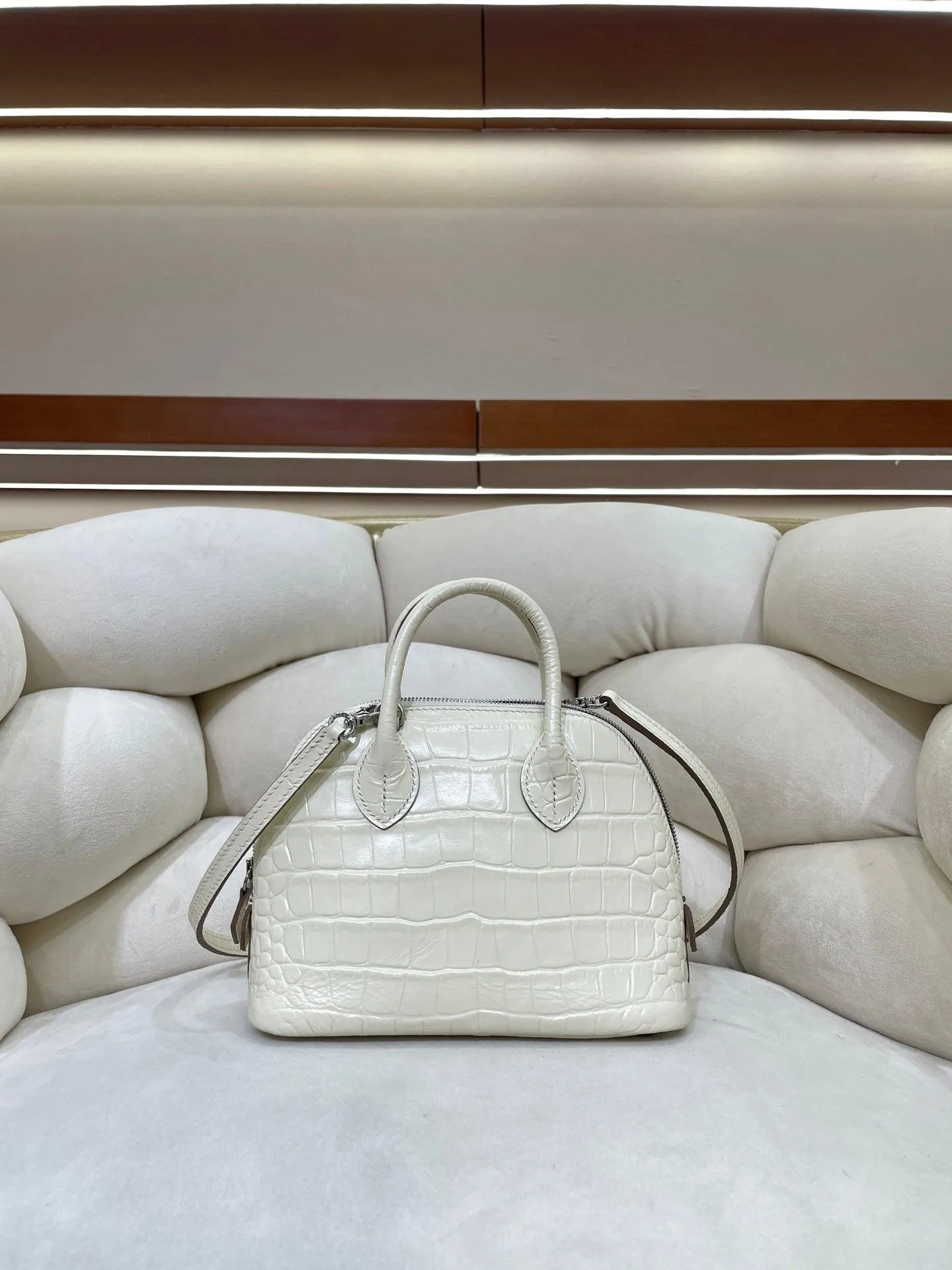 Mini Emma Luxurious Two-way Premium Italian Leather Bag | Handcrafted Full-grain Eve Calf Leather Shoulder Bag