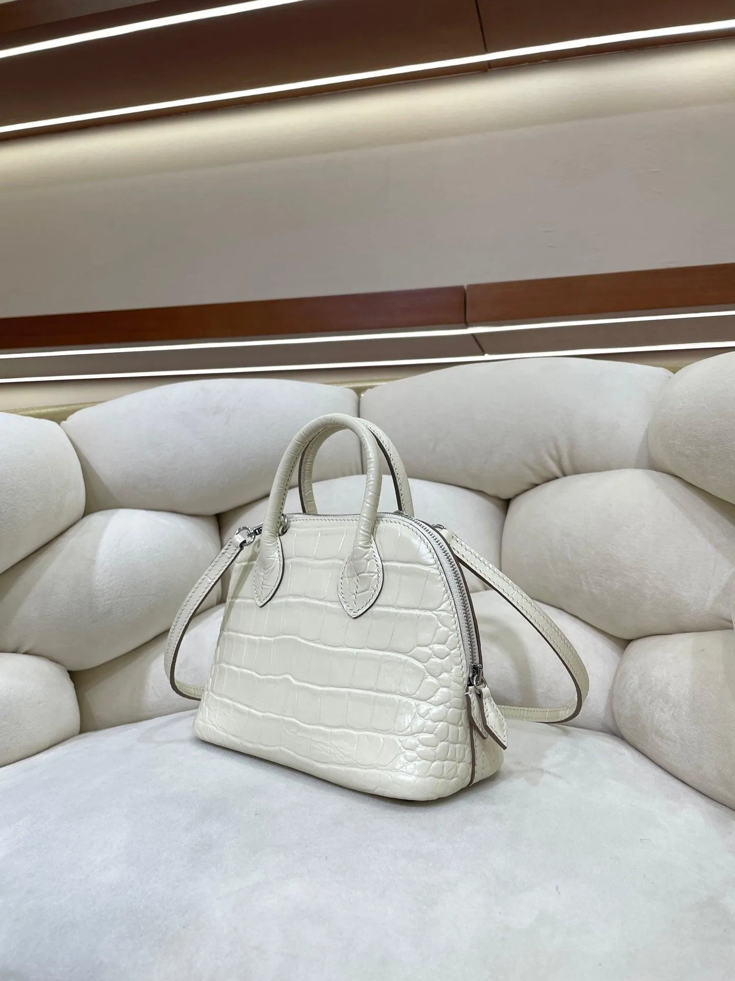 Mini Emma Luxurious Two-way Premium Italian Leather Bag | Handcrafted Full-grain Eve Calf Leather Shoulder Bag