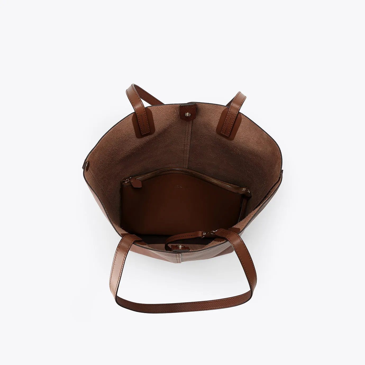 Nudist Portrait Tote - Coconut Shell