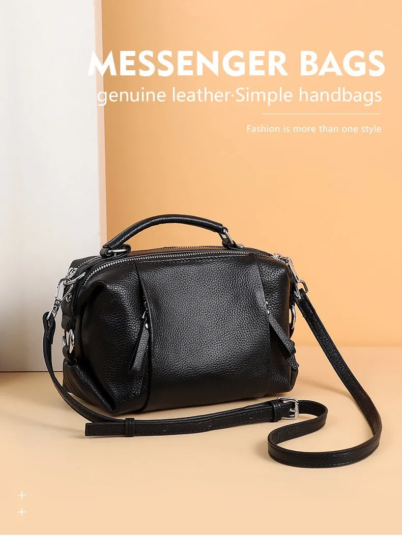 Opulent Elegance: Genuine Leather Women's Tote bag