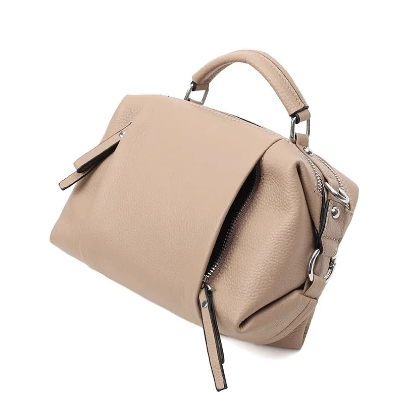 Opulent Elegance: Genuine Leather Women's Tote bag