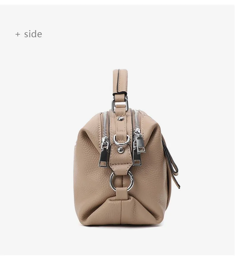 Opulent Elegance: Genuine Leather Women's Tote bag