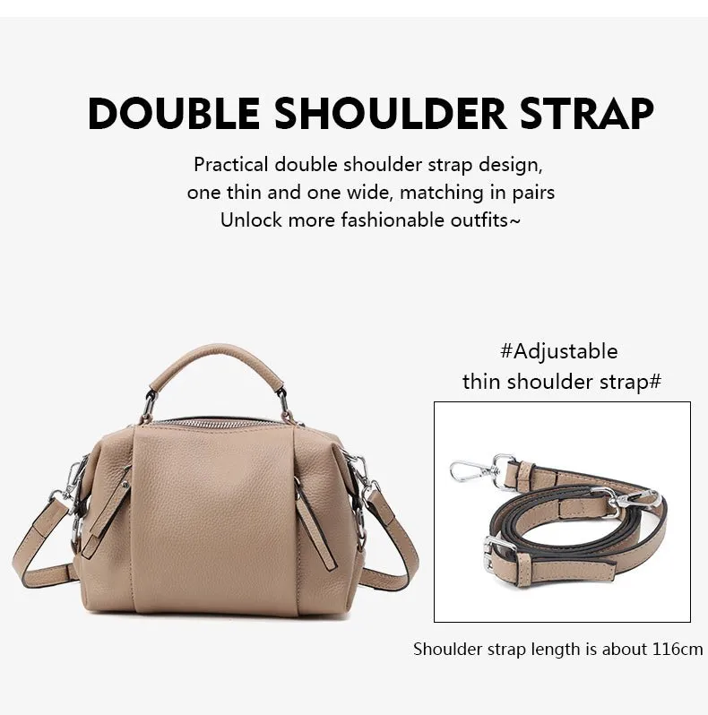 Opulent Elegance: Genuine Leather Women's Tote bag