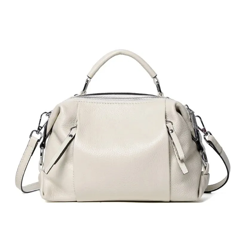 Opulent Elegance: Genuine Leather Women's Tote bag