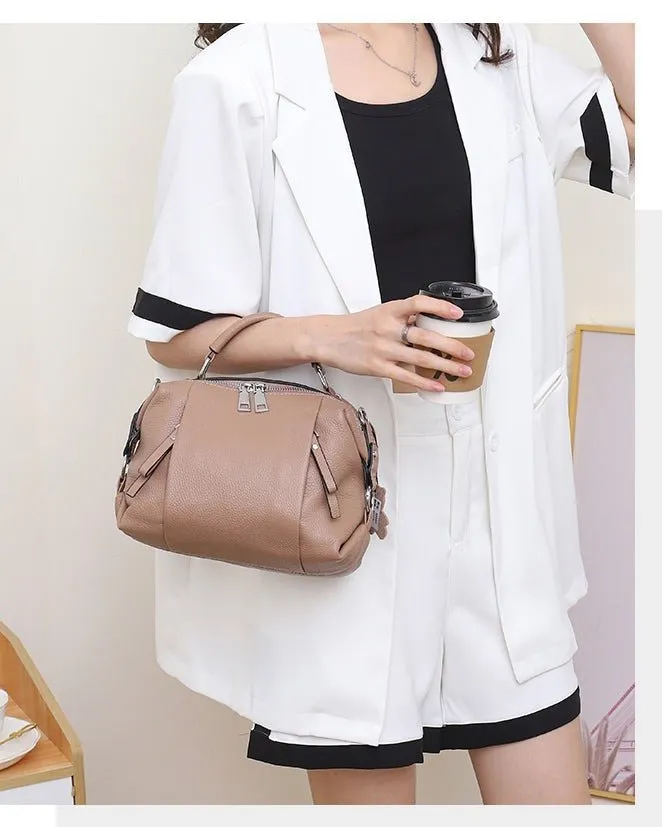 Opulent Elegance: Genuine Leather Women's Tote bag