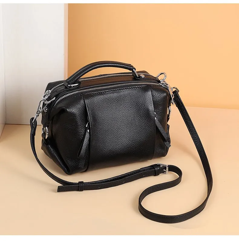 Opulent Elegance: Genuine Leather Women's Tote bag