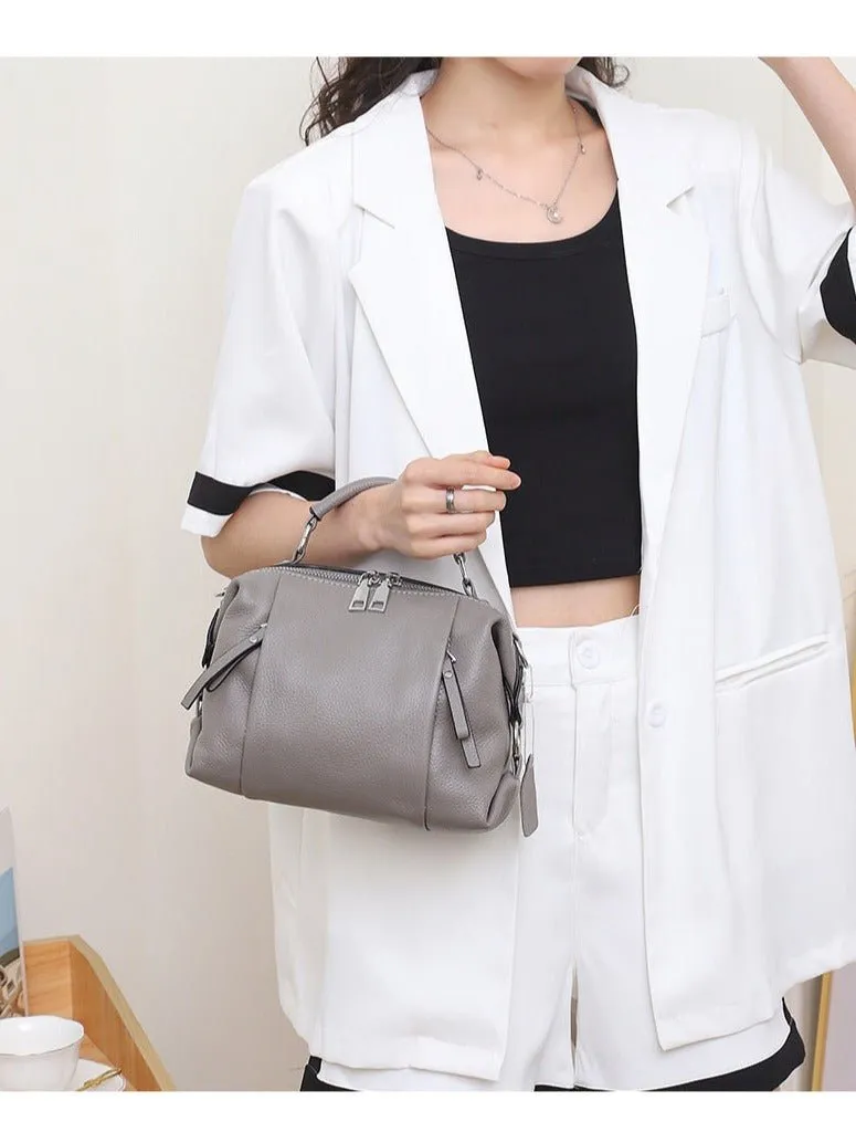Opulent Elegance: Genuine Leather Women's Tote bag