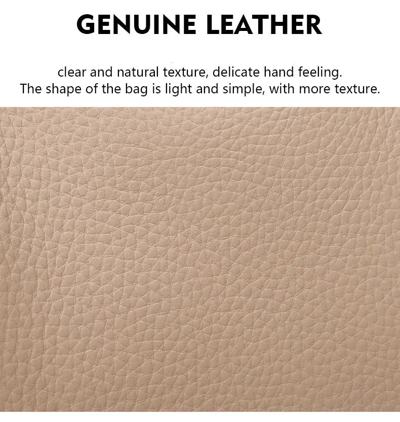 Opulent Elegance: Genuine Leather Women's Tote bag