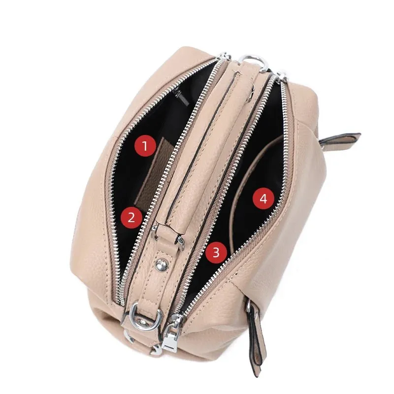 Opulent Elegance: Genuine Leather Women's Tote bag