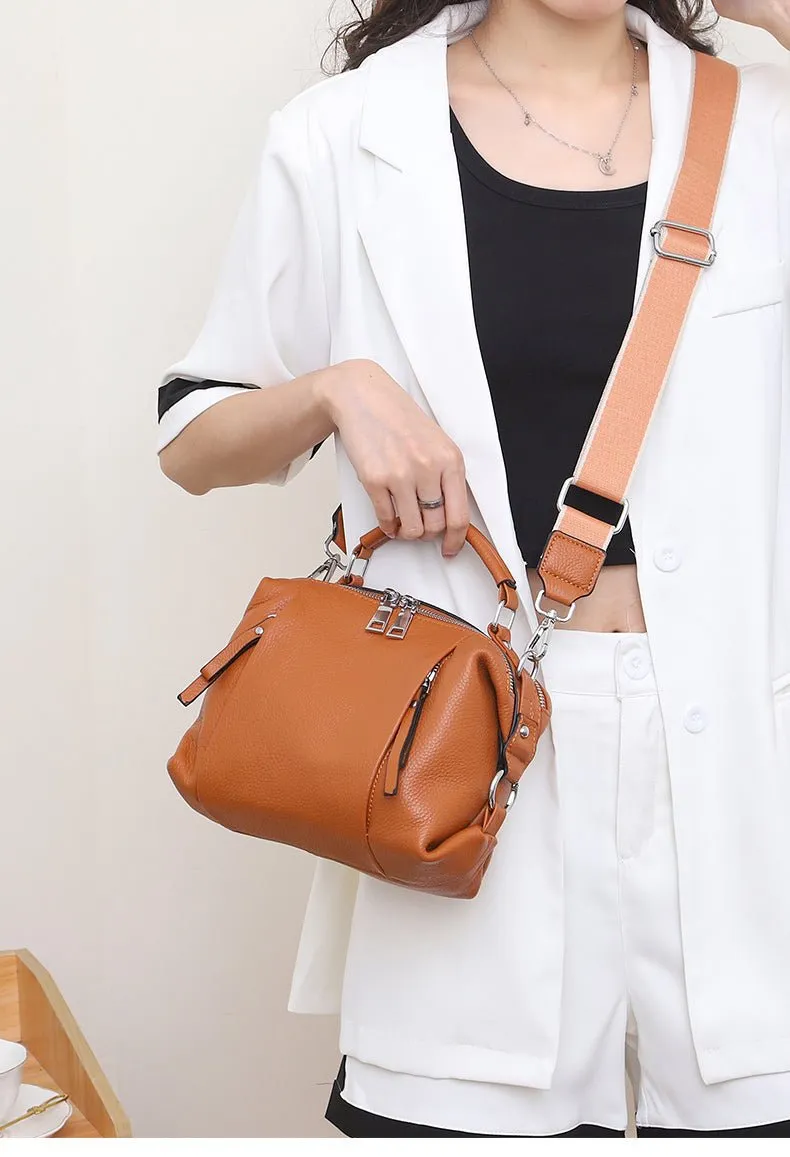 Opulent Elegance: Genuine Leather Women's Tote bag