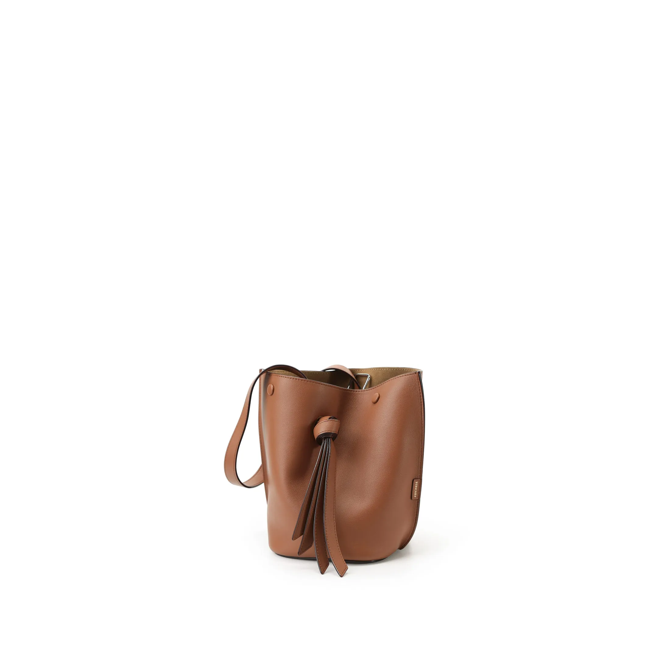 Orukami Knot Bucket Bag Small - Caramel