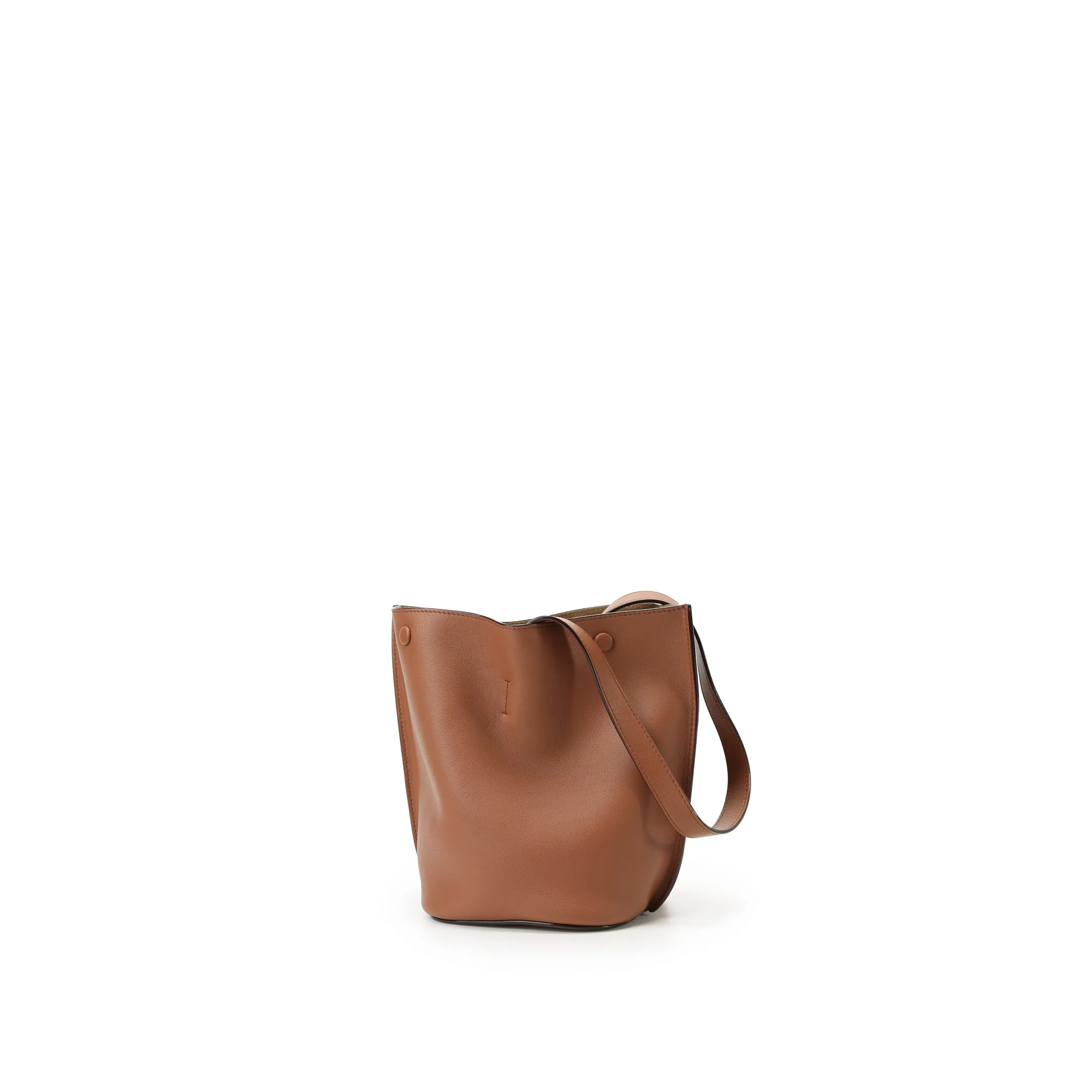 Orukami Knot Bucket Bag Small - Caramel