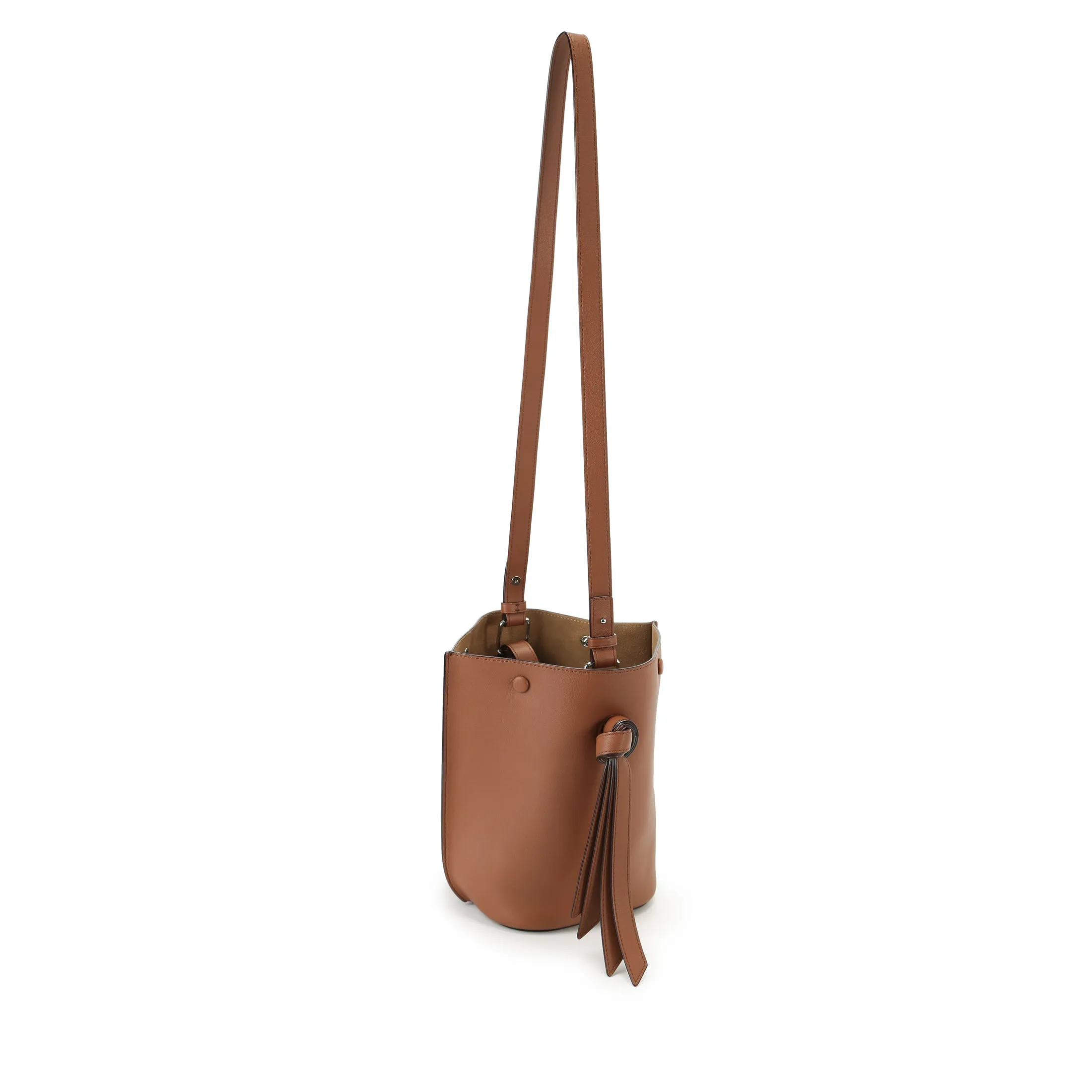 Orukami Knot Bucket Bag Small - Caramel