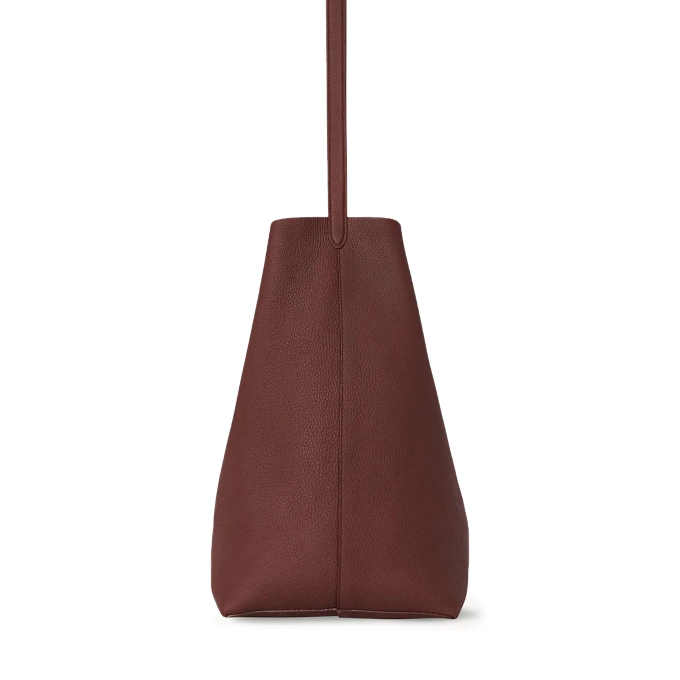 Park Tote N/S Medium, Grained, Burnt Wood