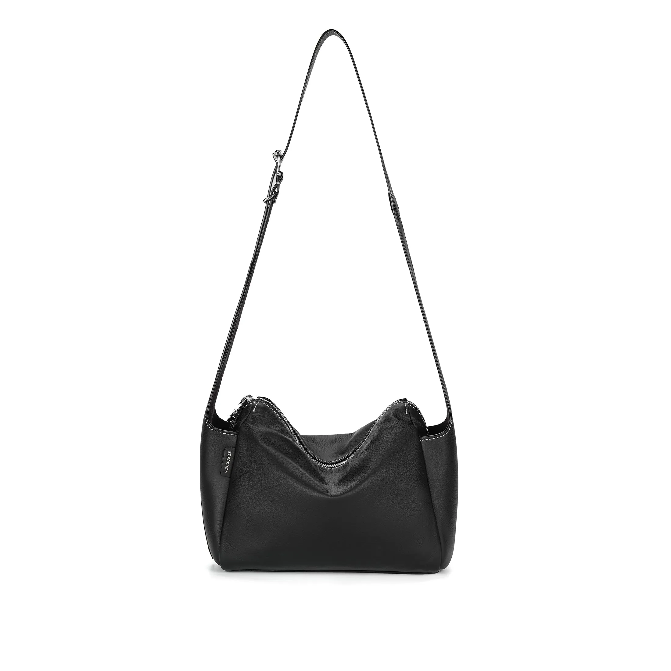 Petrichor Pockets Shoulder Bag - Black