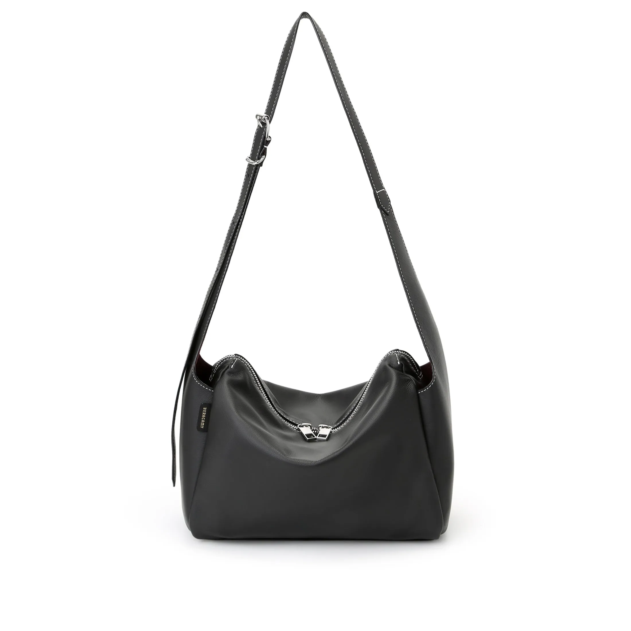 Petrichor Pockets Shoulder Bag - Black