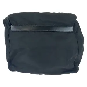 PRADA Shoulder Bag B8994 Nylon Black Silver Metal Crossbody Shoulder Bag Pochette Test Triangle With logo mens Used